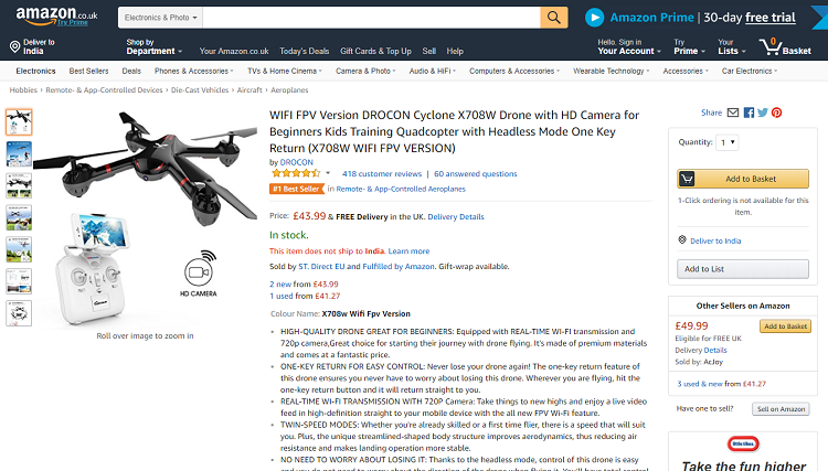 Top Cheap Aerial Photography Drones You can Buy in 2025 2 DROCON-Cyclone