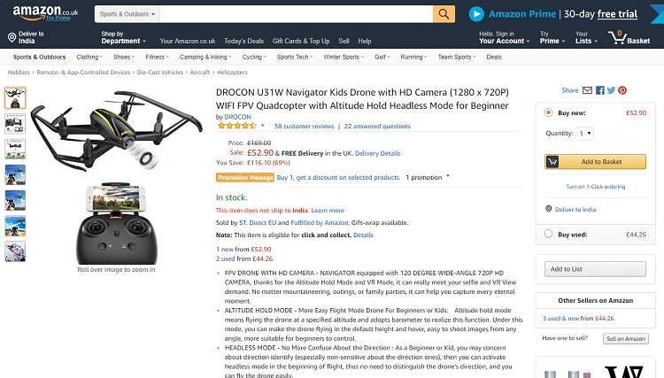 Top Cheap Aerial Photography Drones You can Buy in 2025 3 droncon-navigator