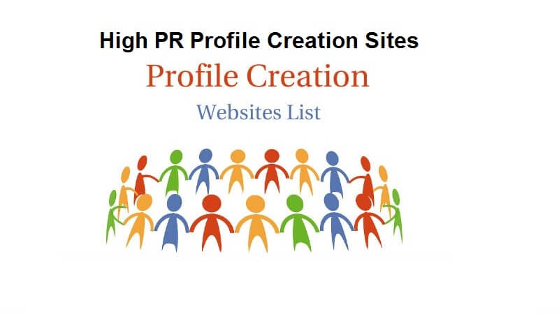 Profile Creation Sites List