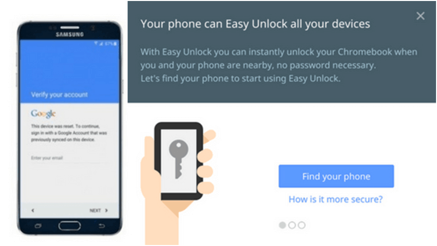 Google Smart Lock for Chromebooks