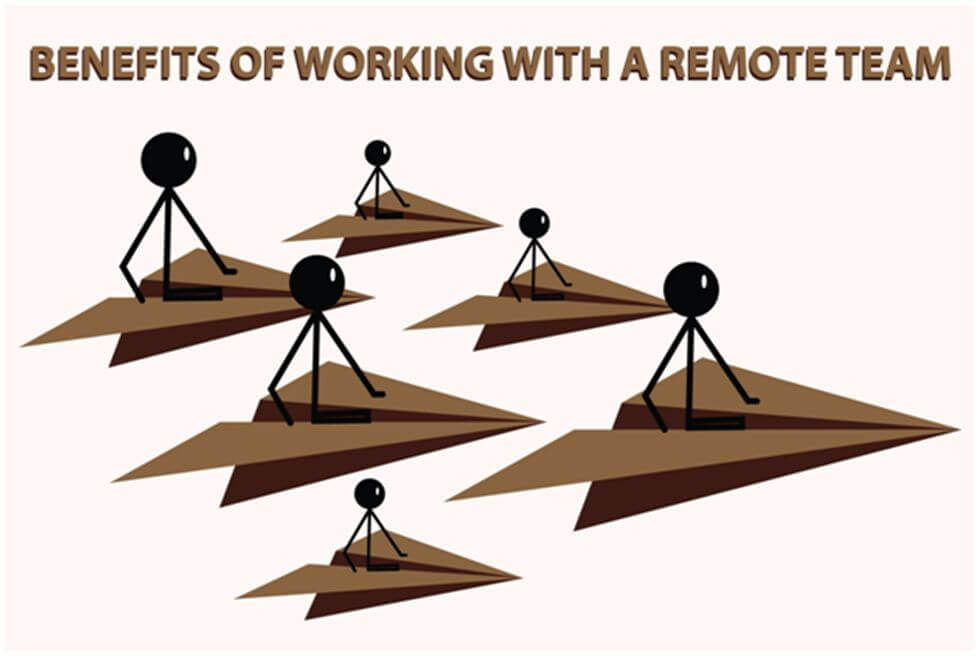 Benefits of working with a remote team 
