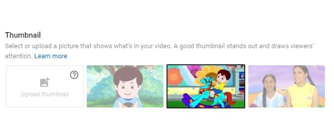 custom thumbnail