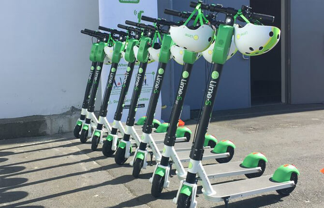 Lime E-Scooter