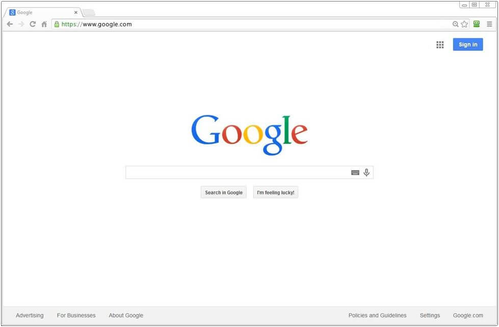 Google Chrome Browser