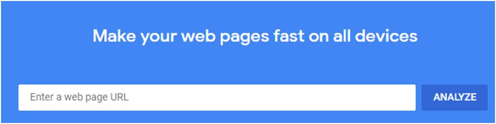 Google page speed insights