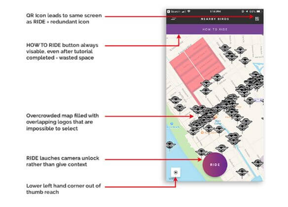 e scooter sharing app 