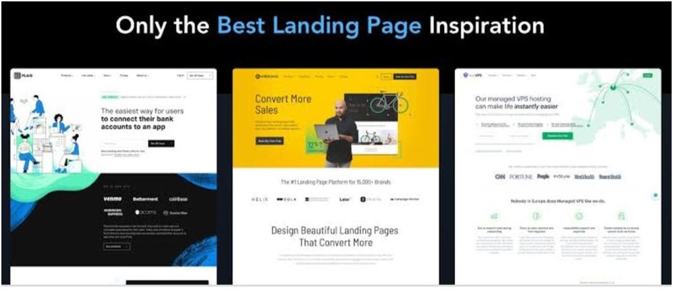 10 Best Designs Of A Landing Page That Will Highlight Your Websites 