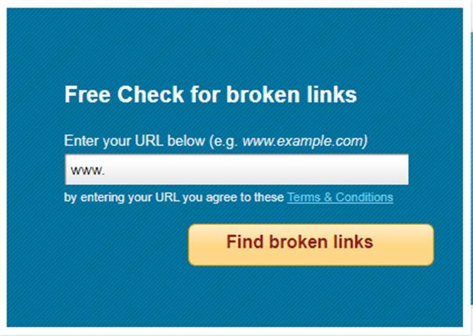 Clean Up Broken Links