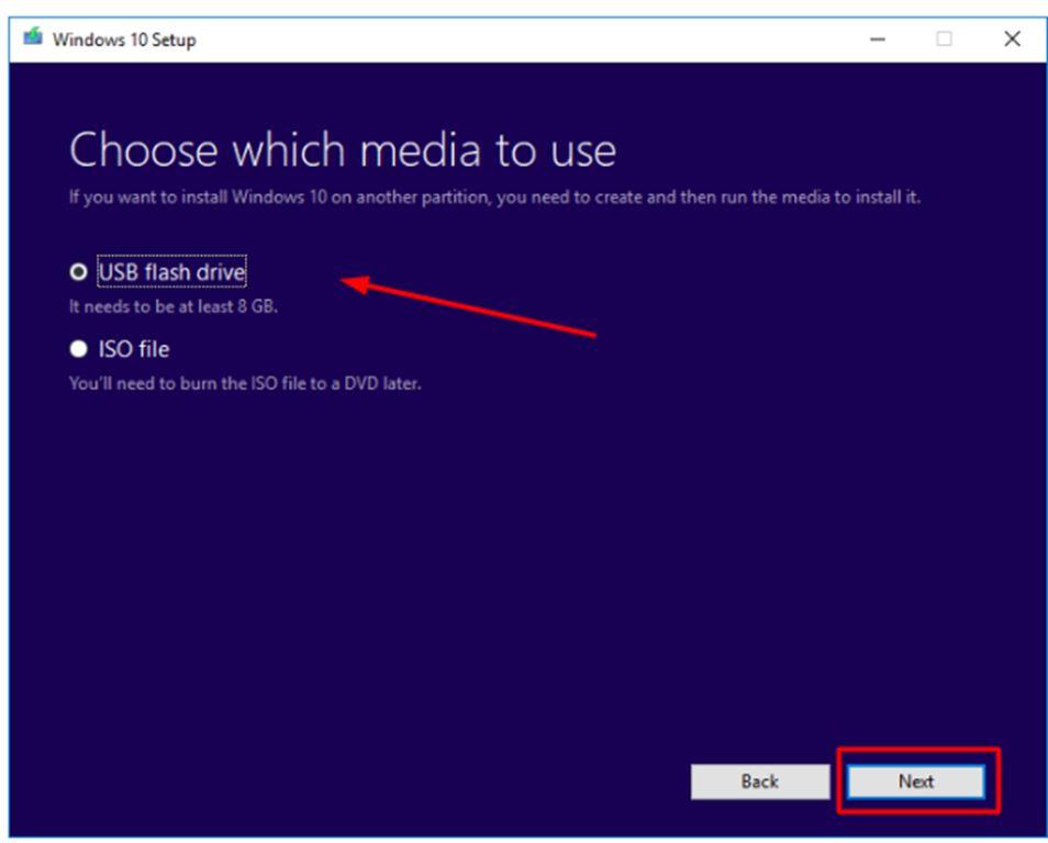 How to Create a Bootable Windows 10 USB Media Tool 5 Media Creation Tool