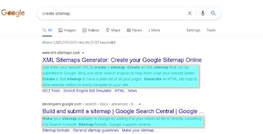 Do not forget matching the search intent