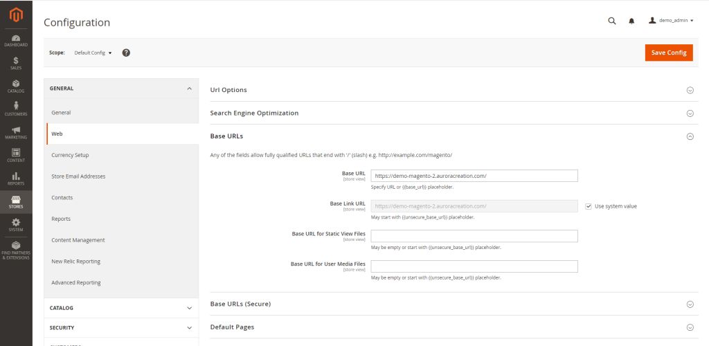 How to Configure Magento 2 Multistore 6 Set Base URLs