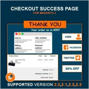Magento 2 Checkout Success Page