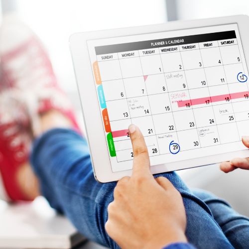 create a content calendar