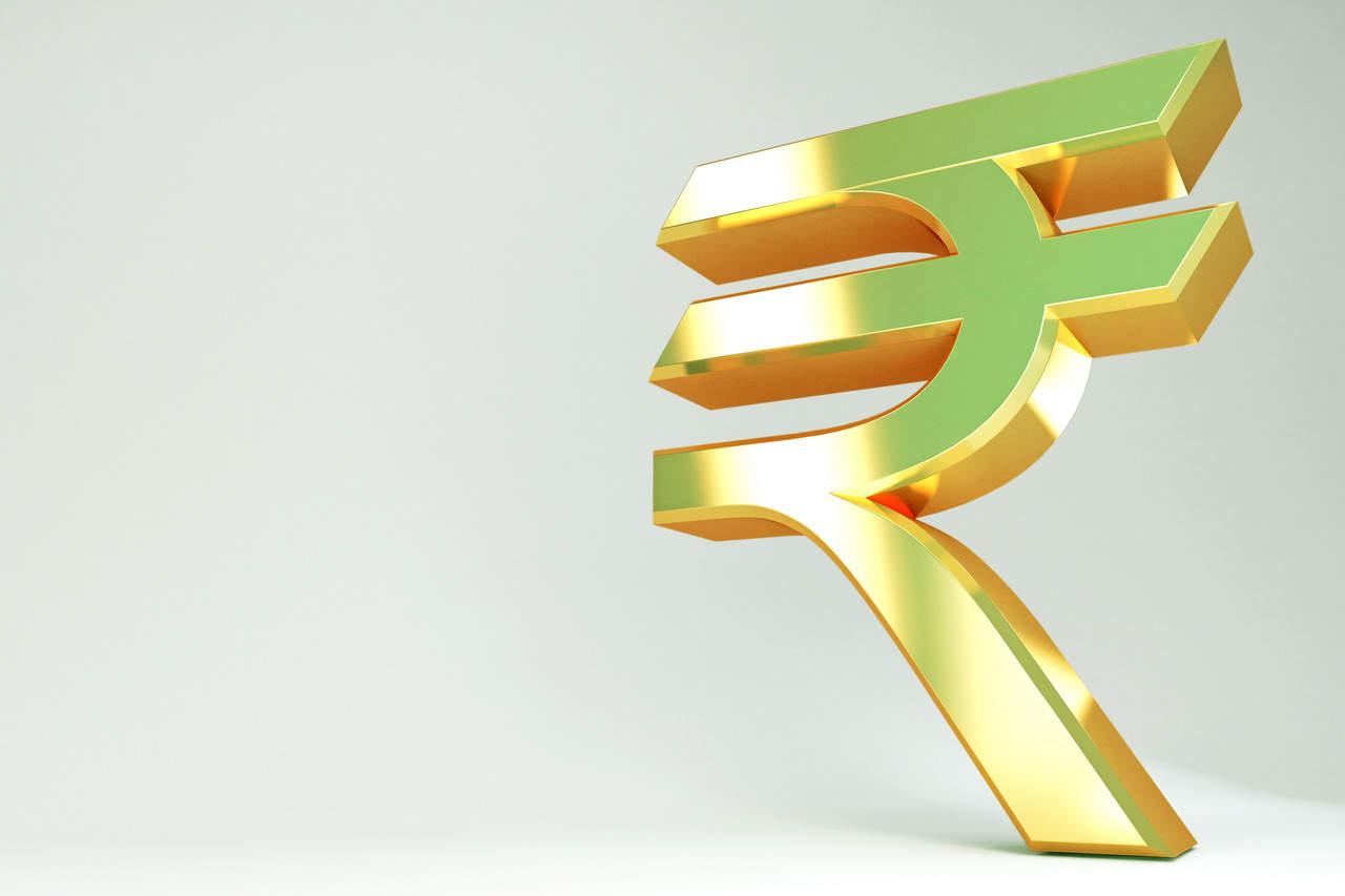 Golden Dollar Symbol