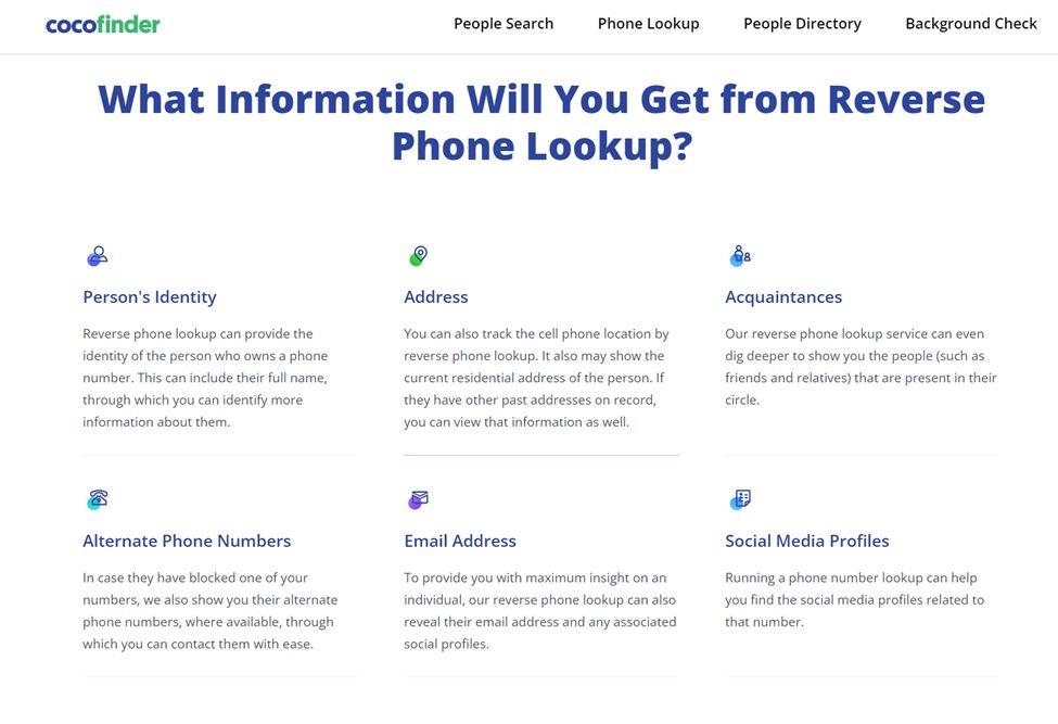 Who Called Me from This Phone Number: Top 10 Tools for Tracking Down That Caller 2 How CocoFinder Works
