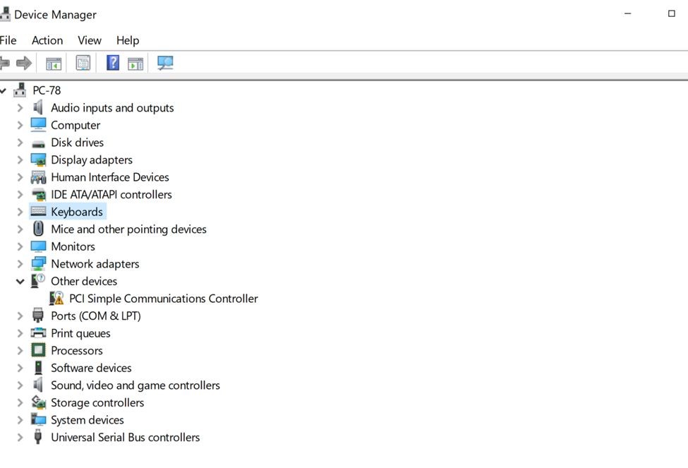 Select the device you like to update