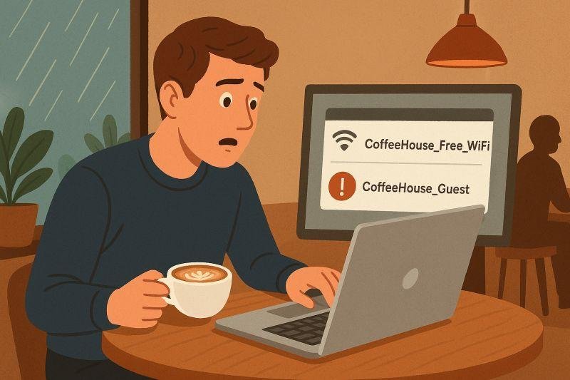 Use Mobile Data Instead of Public Wi-Fi