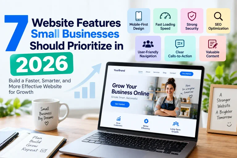 Website Features Small Businesses