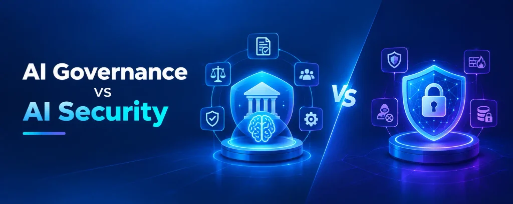 AI governance vs AI security