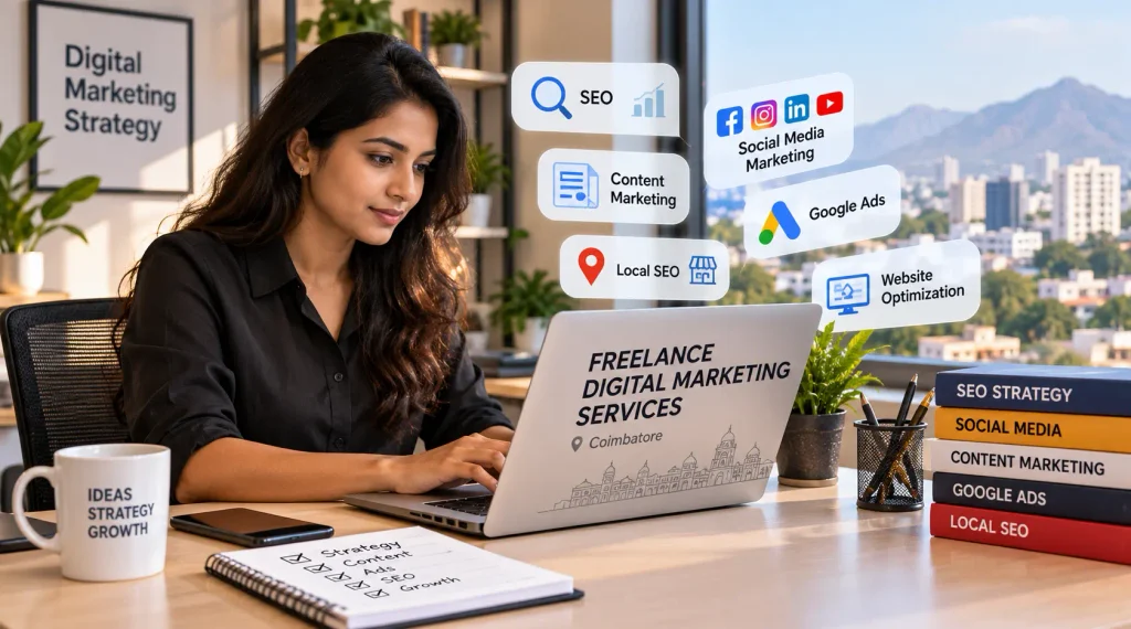 Freelance Digital Marketing Workspace