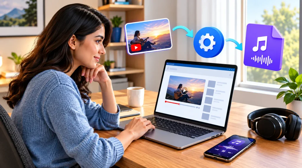 Video-to-Audio Workspace Conversion